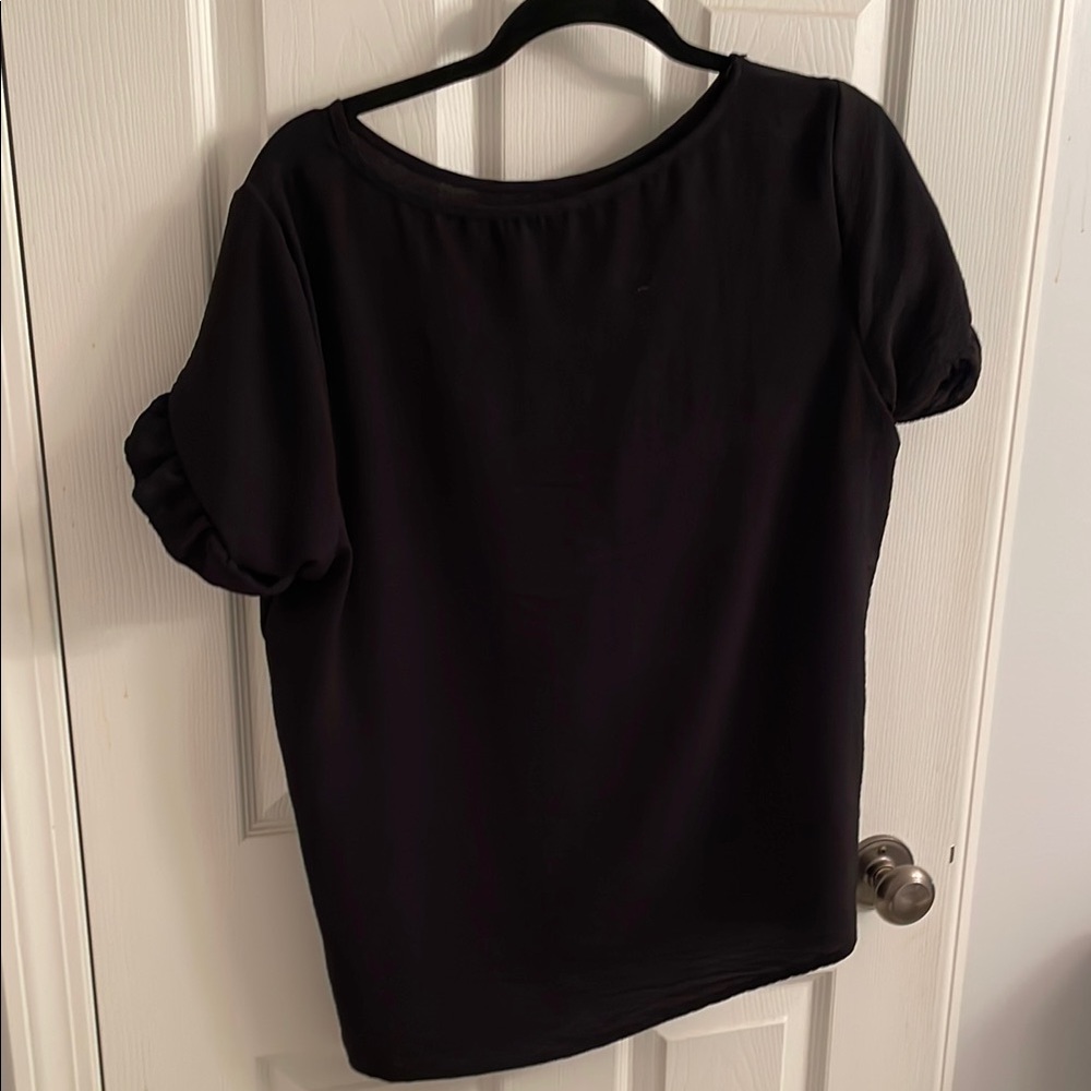 Elegant Black Women's Top